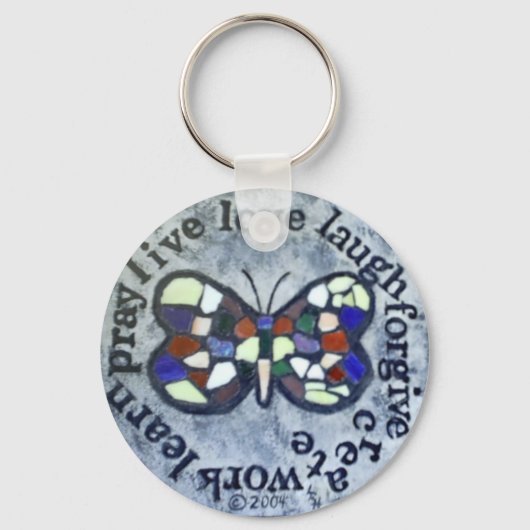 Botervliegbericht Sleutelhanger (Voorkant)