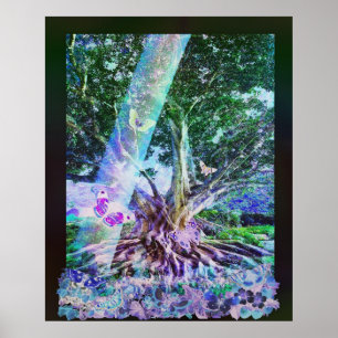 Botervliegboom Poster
