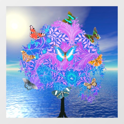 Botervliegboom Raamsticker (Vel)