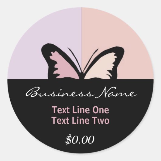 Botervliegdromen Topper Sticker (Voorkant)