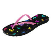 Botervliegdruk Teenslippers (Schuin)