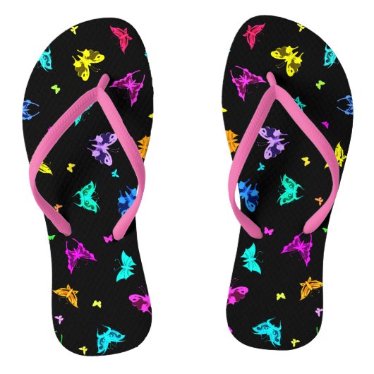 Botervliegdruk Teenslippers (Voetbed)