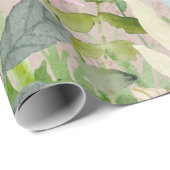 Botervliegen en bloemen cadeaupapier (Rol Hoek)