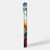 Botervliegen en bloemen Case-Mate iPhone case (Achterkant / Links)