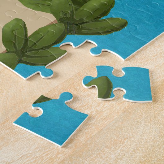 Botervliegen en bloemen legpuzzel (Zijkant)