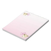 Botervliegen en bloemen notitieblok (Gedraaid)