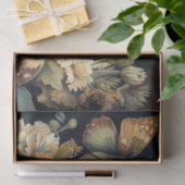 Botervliegen en bloemen tissuepapier (Geschenk)