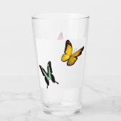 Botervliegen Glass Cup Glas (Achterkant)