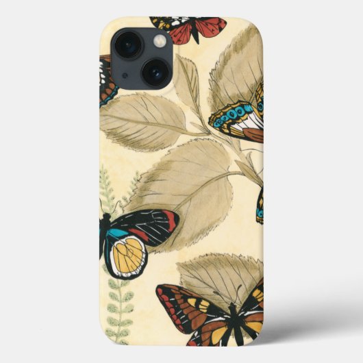 Botervliegen over bladeren Case-Mate iPhone case (Achterkant)