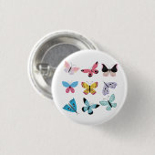 botervliegen ronde button 3,2 cm (Voorkant /achterkant)