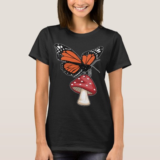 Botervliegenpaddenstoel T-shirt (Voorkant)