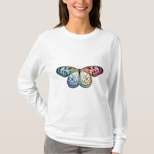Botervliegenregenboog T-shirt