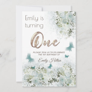 Botervliegentuin eerste verjaardag kaart