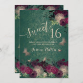 Botervliegentuin, zoet, zestien groen kaart (Voorkant / Achterkant)