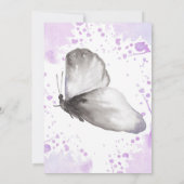 Botervliegenuitnodiging, eerste eerste eerste verj kaart (Achterkant)