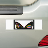 Botervlieger Bumpersticker (Op auto)