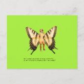 Botervlieger Feestdagenkaart (Voorkant)