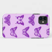 Botervliegers, orchidee, roze en violet Case-Mate iPhone case (Achterkant (horizontaal))