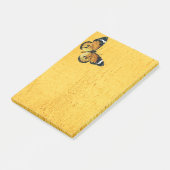 Botervlieggeel Post-it® Notes (Schuin)