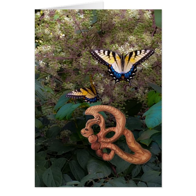 Botervlieggeluk bij transformatie (Voorkant)