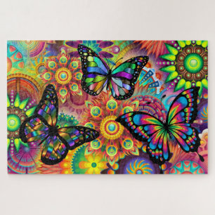 Botervliegkleuren Legpuzzel