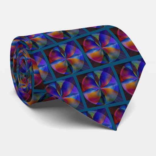 Botervliegkleuren Stropdas (Opgerold)