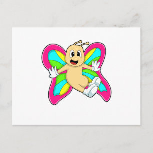 Botervliegkleurig Briefkaart