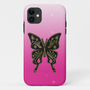 Botervliegontwerp iPhone 11 Hoesje