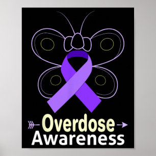 Botervliegproducten Opioïd lint Opioïd Overdoserin Poster