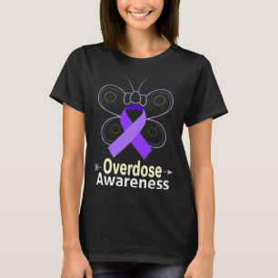 Botervliegproducten Opioïd lint Opioïd Overdoserin T-shirt
