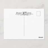 Botervliegregenboogkleuren Briefkaart (Achterkant)