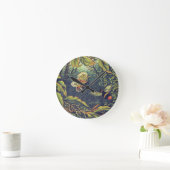 Botervliegspiderweb bij  tuin ronde klok (Huis)