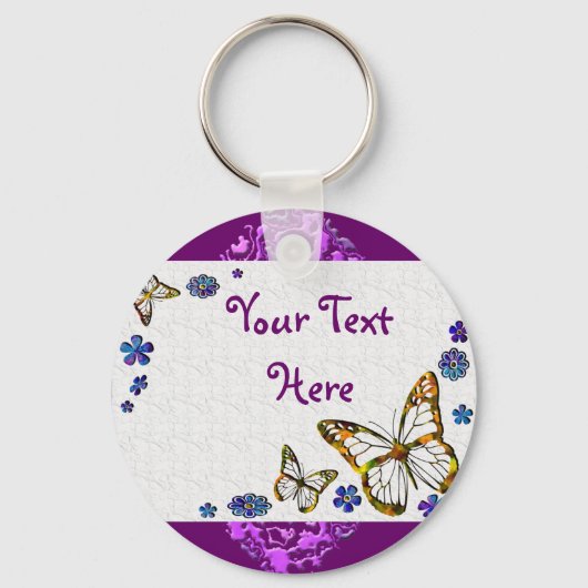 Botervliegvorst Sleutelhanger (Voorkant)