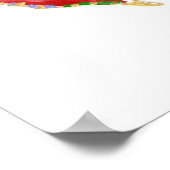 Botervliesafdruk Poster (Hoek)