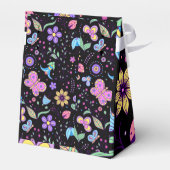 Botervlieskleurig en bloemkool bedankdoosjes (Achterkant)