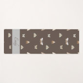 Botervlieskleurig patroonYoga Mat (Voorkant (horizontaal))