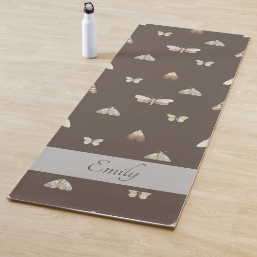 Botervlieskleurig patroonYoga Mat (In situ)