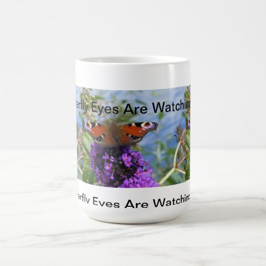 Botervliesogen kijken naar je Mok (Center)