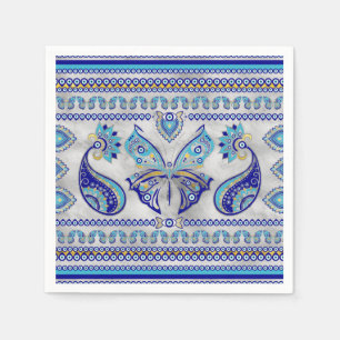 Botervliesogen voor sierbloem servet