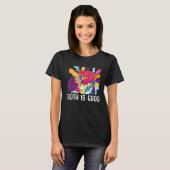 Both Is Good Bi Bisexual Rainbow Pride Bisexuality T-shirt (Voorkant volledig)