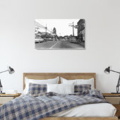 Bothell, WA - Downtown Street Scene Foto 2 Canvas Afdruk (Insitu (Slaapkamer))