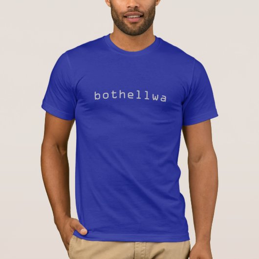 bothellwa base blue t t-shirt (Voorkant)