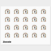 Boticelli Trouwpaar Sticker (Vel)