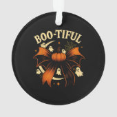 Botiful Funny Halloween Coquette Bow Citrouille (dos)