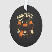 Botiful Funny Halloween Coquette Bow Citrouille (devant)