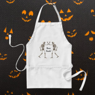 Botkoppen Skeleton Halloween Apron Standaard Schort