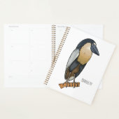 Botnavelvogel cartoon planner (Display)