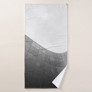 BOTOM-UITZICHT CONCRETE BOUW BADHANDDOEK