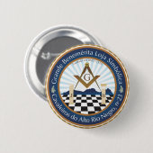 Boton Freemason CARN Amazonas Ronde Button 5,7 Cm (Voorkant /achterkant)