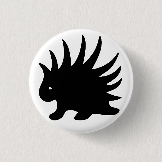 Botón Puerco Espín Liberal - M1 Ronde Button 3,2 Cm (Voorkant)